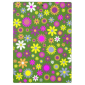 Porte-bloc Motif fleuri de champ (Dos)