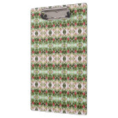 Porte-bloc Motif Fleurs rouges (Gauche)