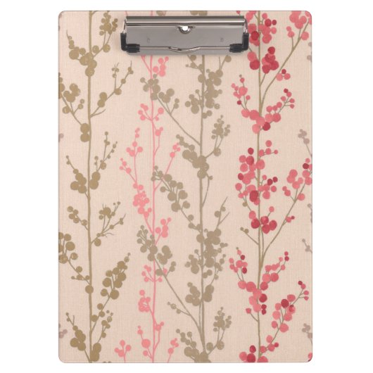 Porte-bloc Motif floral (Devant)