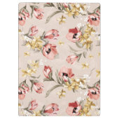 Porte-bloc Motif floral 3 d'élégance abstraite (Dos)