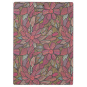 Porte-bloc Motif floral 4 (Dos)