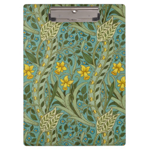 Porte-bloc Motif floral classique Narcisse de William Morris