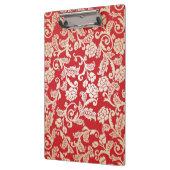 Porte-bloc Motif floral d'arrière - plan de damassé (Gauche)