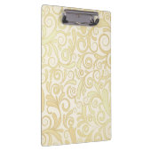 Porte-bloc Motif floral de feuille d'or (Swatch)
