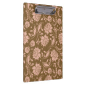 Porte-bloc Motif floral de rose et de brun (Swatch)