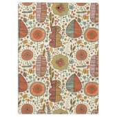 Porte-bloc Motif floral d'été fait de feuille (Dos)