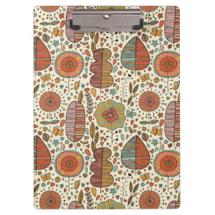 Porte-bloc Motif floral d'été fait de feuille