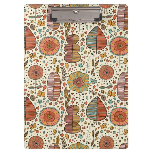 Porte-bloc Motif floral d'été fait de feuille (Devant)