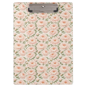Porte-bloc Motif floral élégant de pivoine
