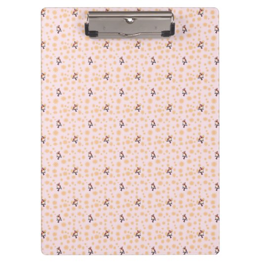 Porte-bloc Motif floral oiseaux (Devant)