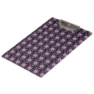 Porte-bloc Motif floral Papillon Violet Cottagecore Mignon 