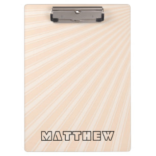 Porte-bloc Motif Funky de couleur de bois