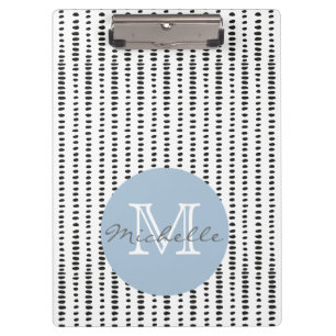 Porte-bloc Motif génial, noir et blanc d'abrégé sur