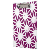 Porte-bloc Motif géométrique à baies et blanc (Gauche)