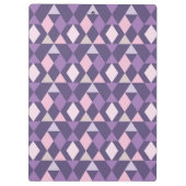 Porte-bloc Motif géométrique arabe pourpre (Dos)