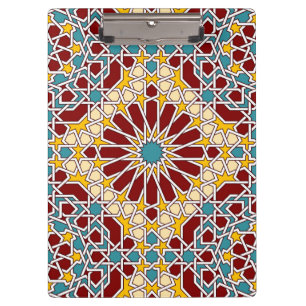 Porte-bloc motif géométrique islamique