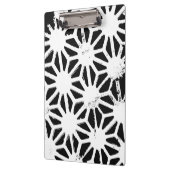 Porte-bloc Motif géométrique noir et blanc (Gauche)