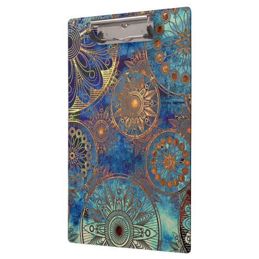 Porte-bloc Motif grunge d'art (Gauche)