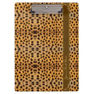Porte-bloc Motif guépard mignon et talon aiguille
