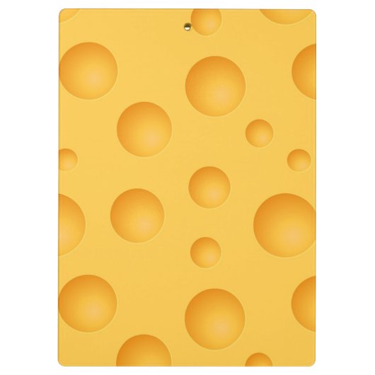 Porte-bloc Motif jaune de fromage (Dos)