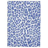 Porte-bloc Motif léopard bleu (Dos)