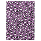 Porte-bloc Motif léopard, Spots léopards, Leopard pourpre (Dos)