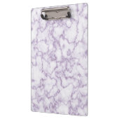 Porte-bloc Motif Marbre Violet (Gauche)