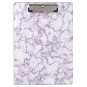 Porte-bloc Motif Marbre Violet