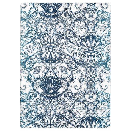 Porte-bloc Motif marin vintage (Dos)