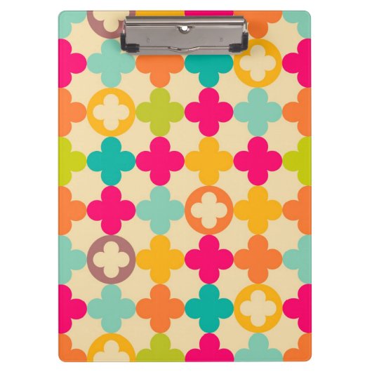 Porte-bloc Motif médiéval vintage de rosette (Devant)