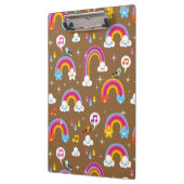 Porte-bloc motif mignon d'arcs-en-ciel (Gauche)