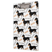 Porte-bloc Motif mignon de chien de Doxie de teckel (Gauche)