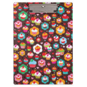 Porte-bloc Motif mignon de gâteau de tasse (Devant)