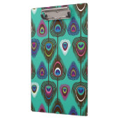 Porte-bloc motif mignon de plume de paon (Gauche)