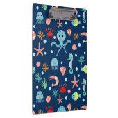 Porte-bloc Motif mignon de vie marine de l'océan (Swatch)