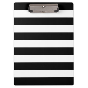 Porte-bloc Motif moderne en Gras Noir et Blanc