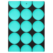 Porte-bloc Motif moderne Turquoise (Dos)