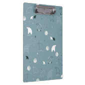 Porte-bloc motif montrant un polaire mignon (Swatch)