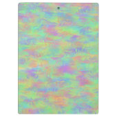 Porte-bloc Motif multicolore Abstrait (Dos)