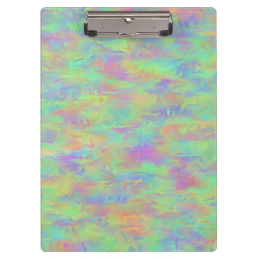 Porte-bloc Motif multicolore Abstrait (Devant)