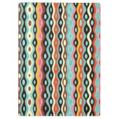 Porte-bloc Motif multicolore abstrait (Dos)