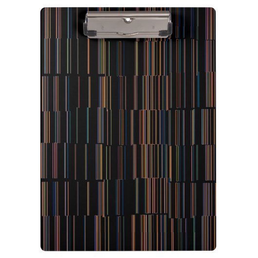 Porte-bloc Motif multicouleur cool trié (Devant)