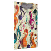 Porte-bloc Motif musical coloré (Swatch)
