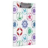 Porte-bloc Motif nautique coloré (Swatch)