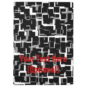 Porte-bloc Motif noir gris noir noir noir de Camo numérique