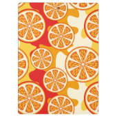 Porte-bloc Motif orange (Dos)