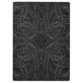 Porte-bloc Motif psychédélique noir (Dos)