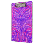 Porte-bloc Motif psychédélique violet (Gauche)
