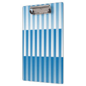 Porte-bloc Motif rayé bleu blanc (Gauche)
