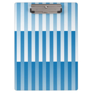 Porte-bloc Motif rayé bleu blanc